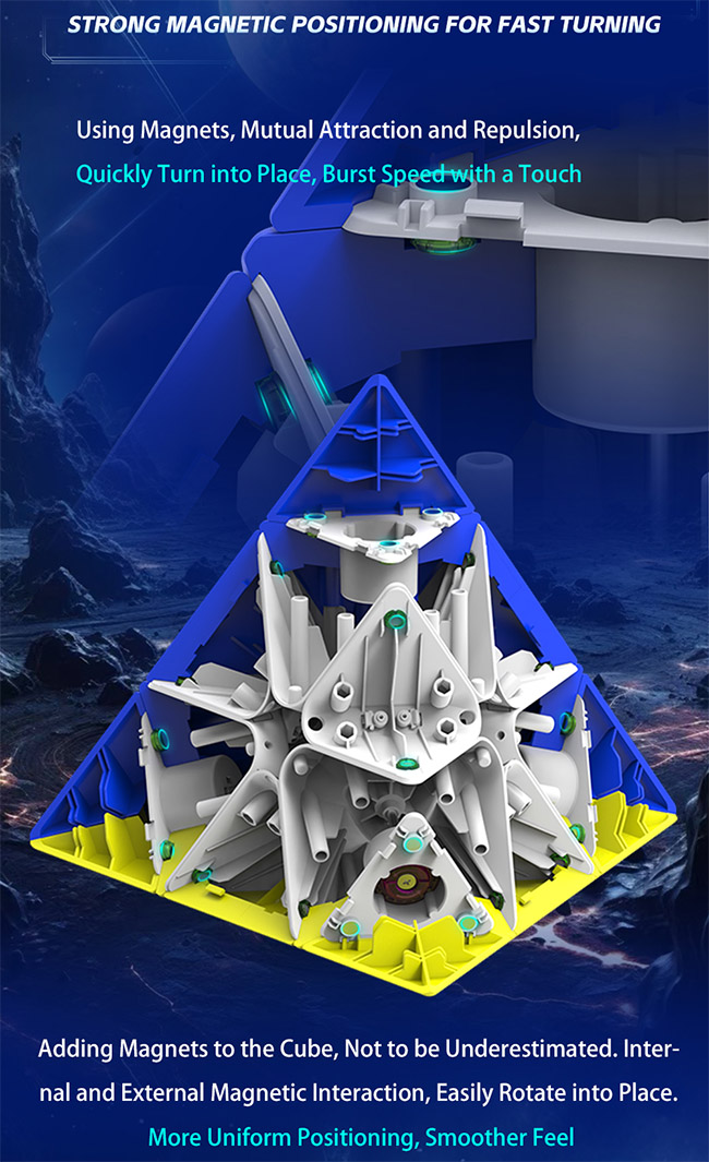 DianSheng Googol Magnetic Large Pyraminx